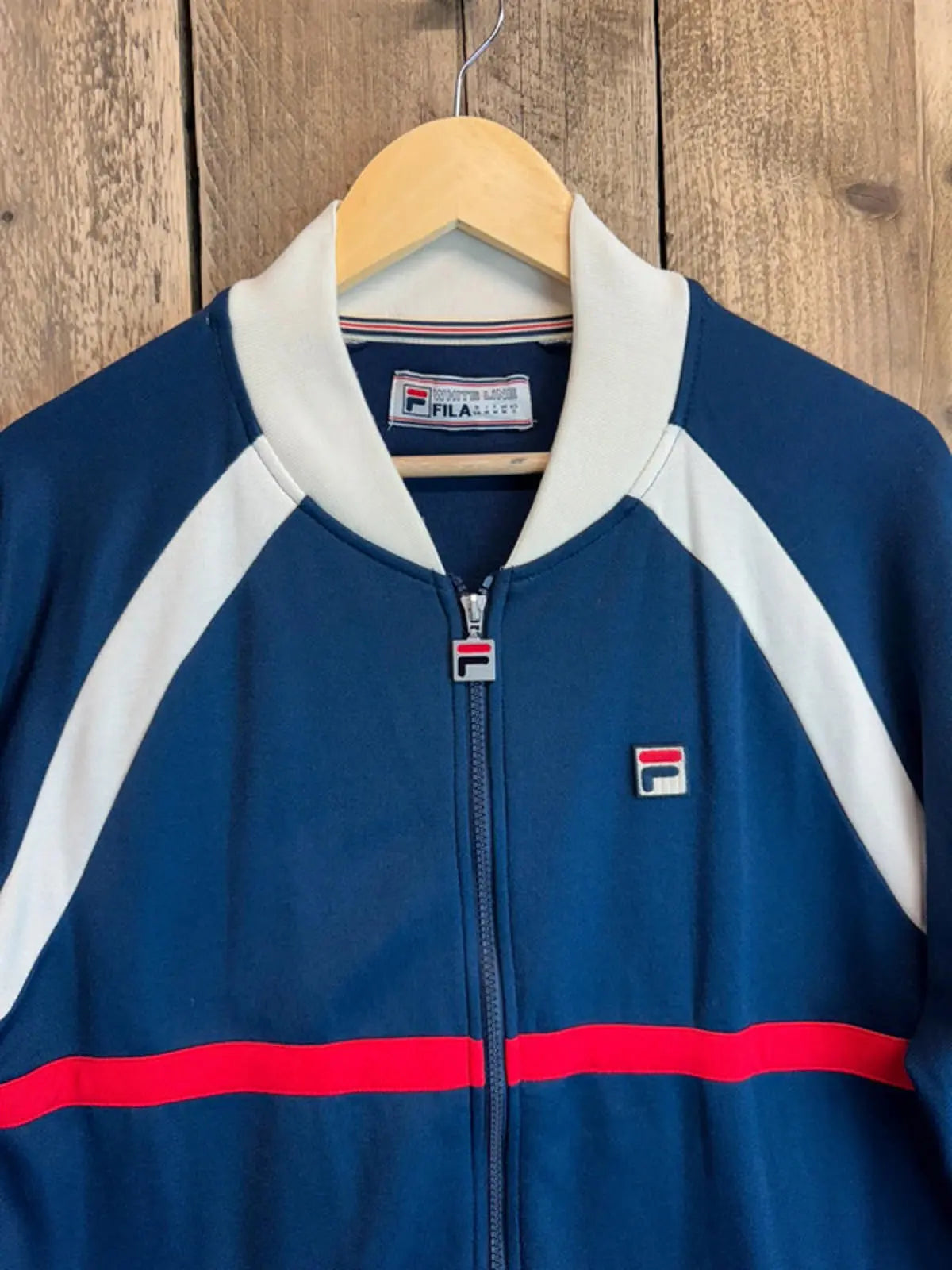 Fila Men’s Tracksuit Top Medium Retro Fila