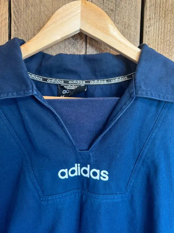 Vintage 90s Adidas Drill Top Tracksuit Jumper Sweatshirt Medium #401