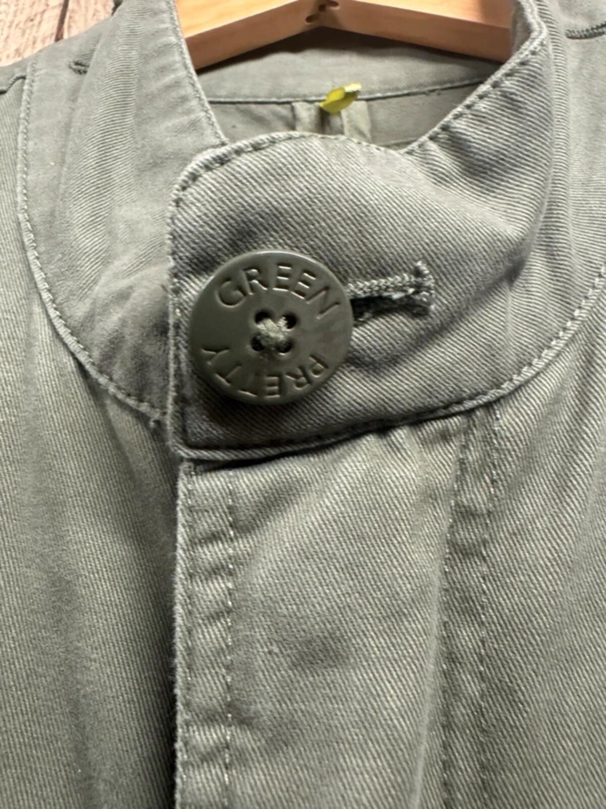 Vintage Pretty Green Deansgate Parka Jacket Coat Large Liam Oasis #323