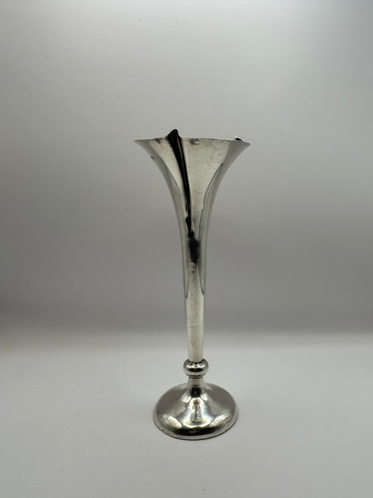 Antique Silver Bud Vase / Chester 1909 / Antique Collectibles