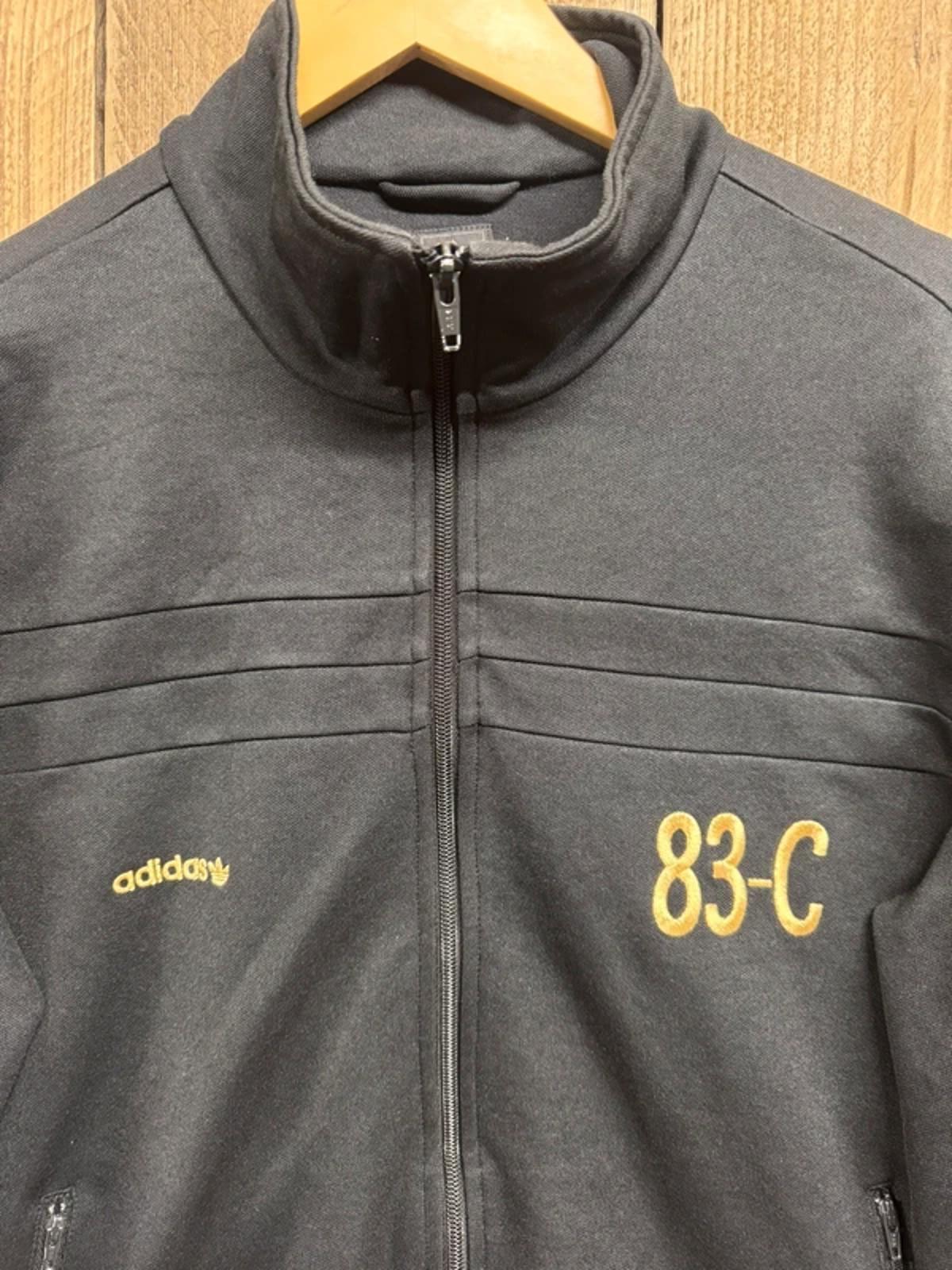 Vintage Adidas Originals 83-C J.Mano tracksuit top Large retro