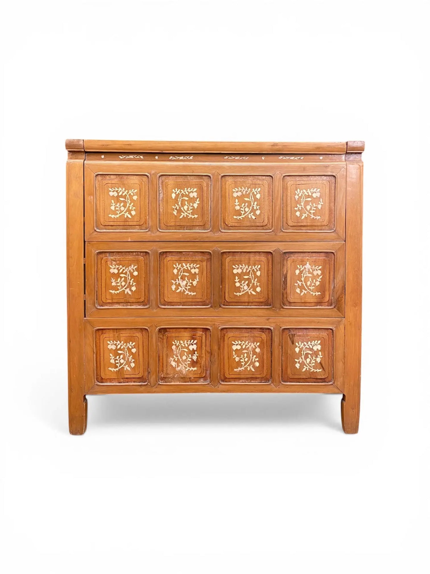 Vintage  Sideboard / Dowry Linen Chest / Chest Of Drawers /Cocktail Cabinet RUSTIC WAREHOUSE NORFOLK