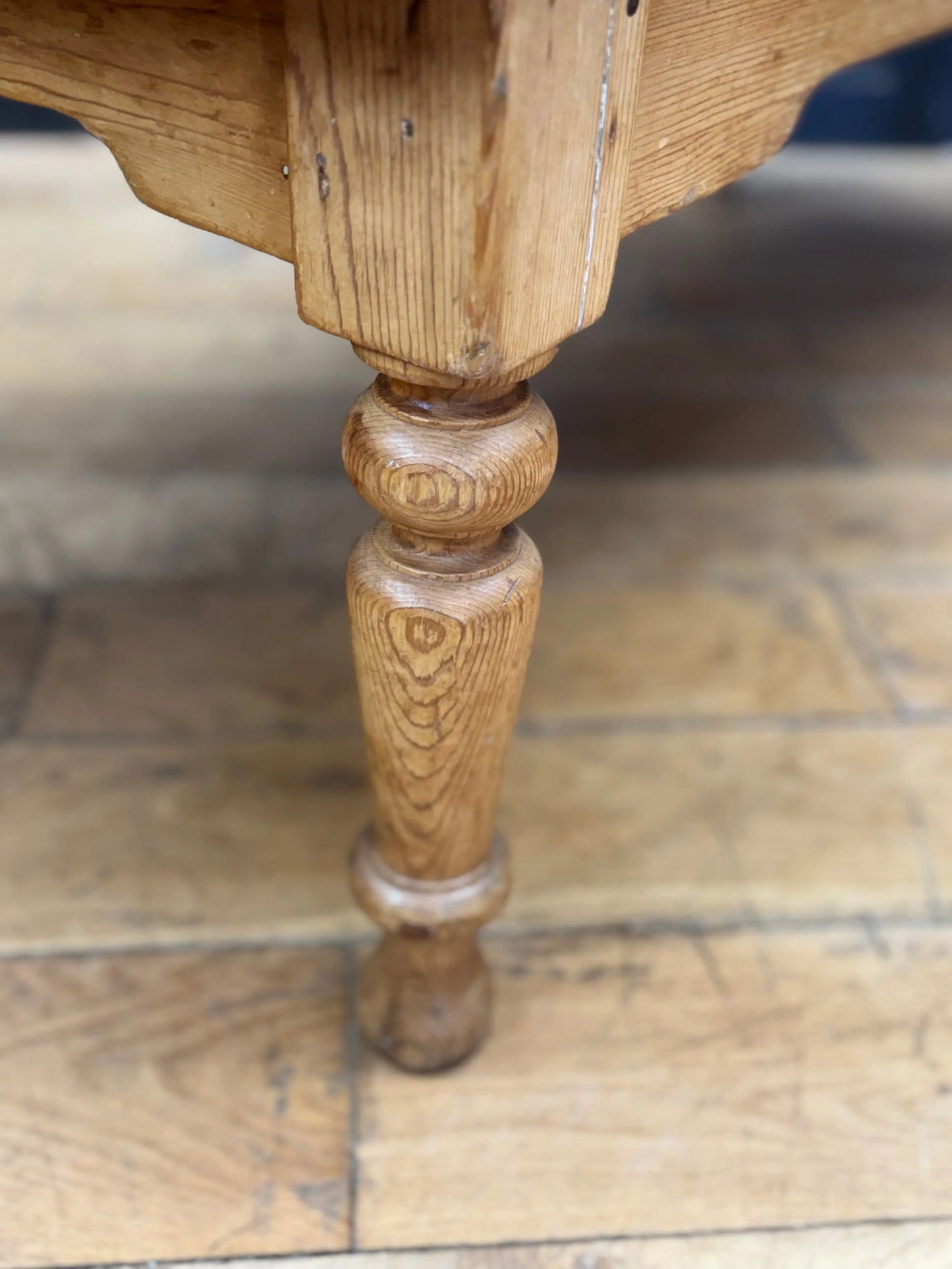Victorian Pine Coffee Table Antique Reclaimed School Table Rustic Farmhouse