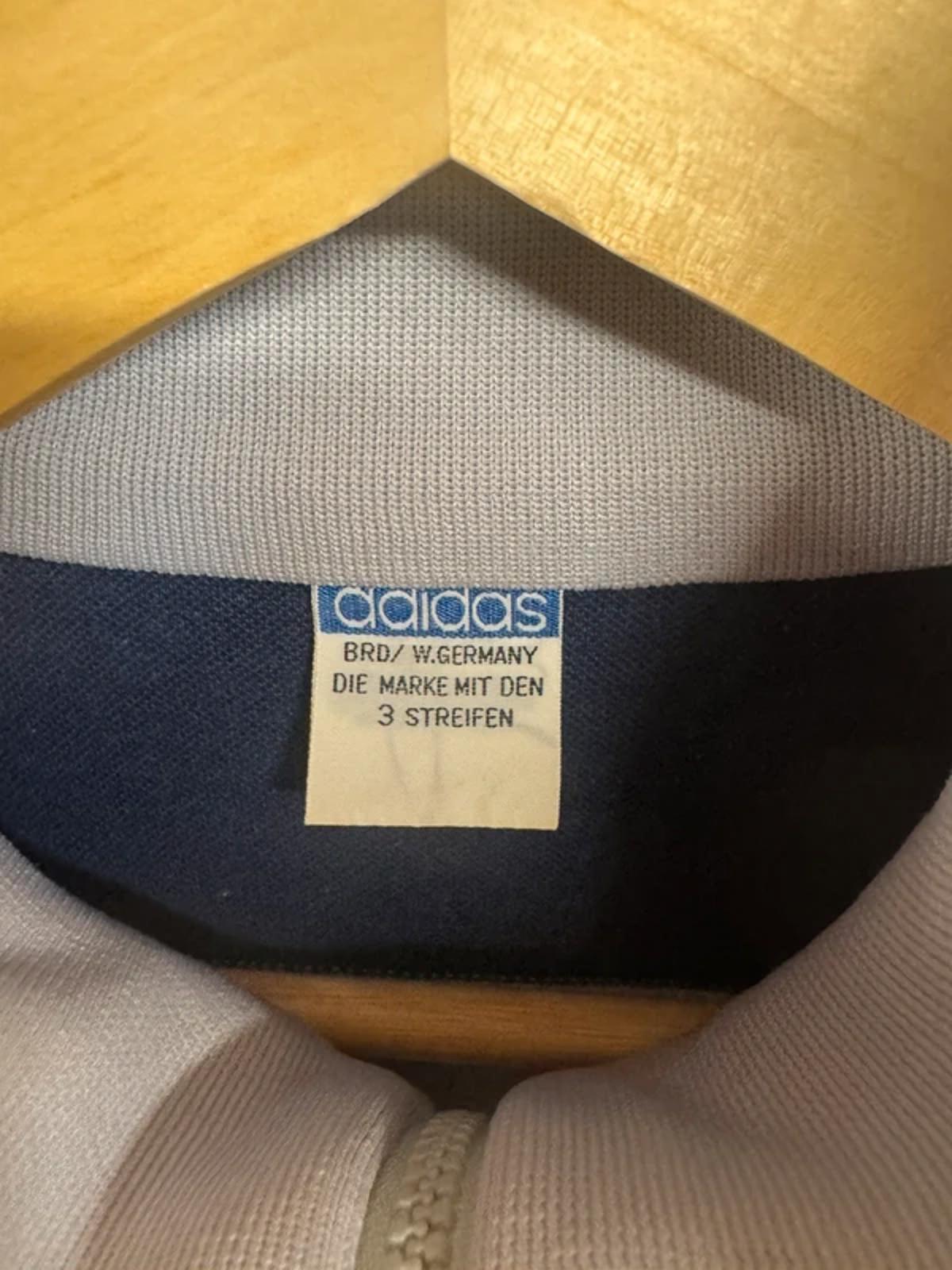 Vintage 1970s Adidas Trefoil Track Jacket West Germany Descente Size M Rare