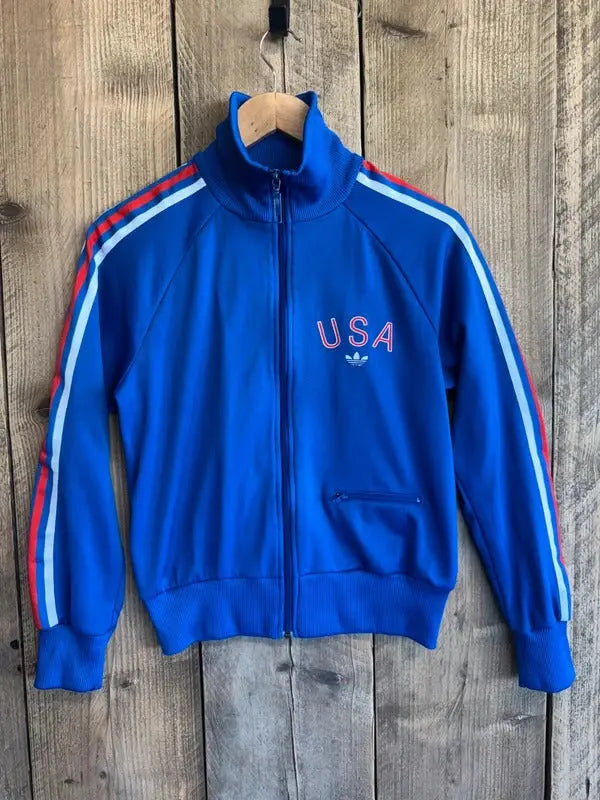 Vintage Adidas Originals Women’s USA Tracksuit Top / Jacket 12 #369