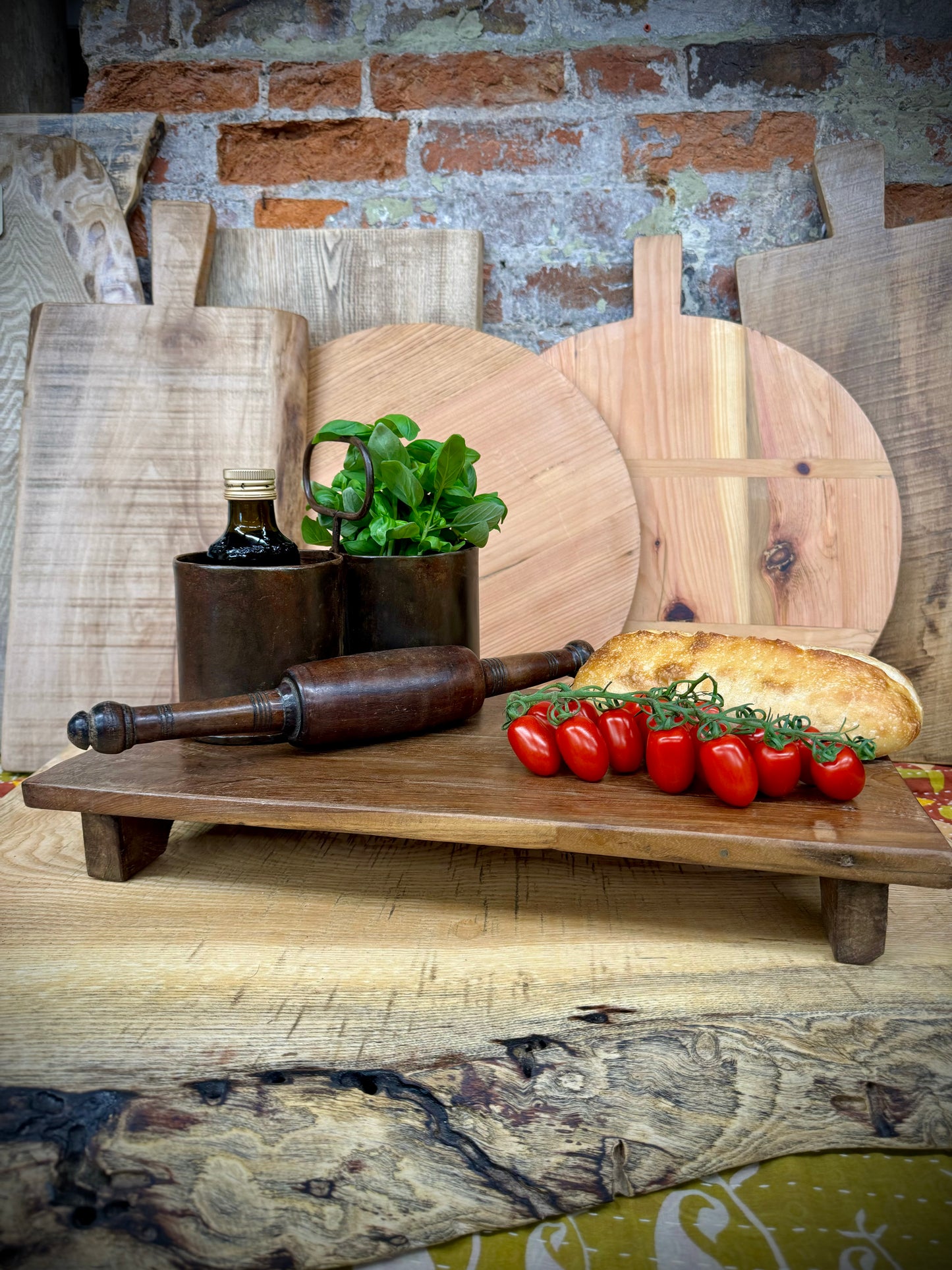 Wooden Pata Board Platter / Fruit Bread Antipasti Pizza Board Tray  / Display  G