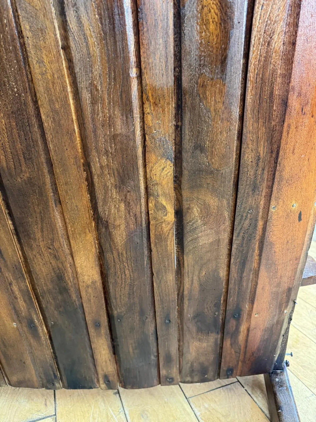Arts & Crafts Elm Settle Bench Hall Seat Pew Antique Furniture 144cm RUSTIC WAREHOUSE NORFOLK