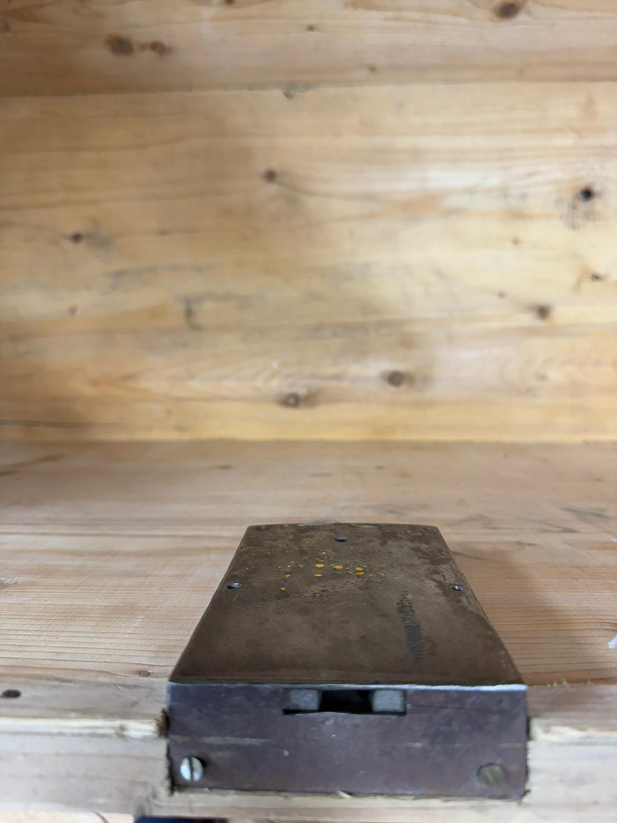 Antique Swedish Pine Dome-Top Blanket Chest / Trunk Bedroom Toy Shoe Storage