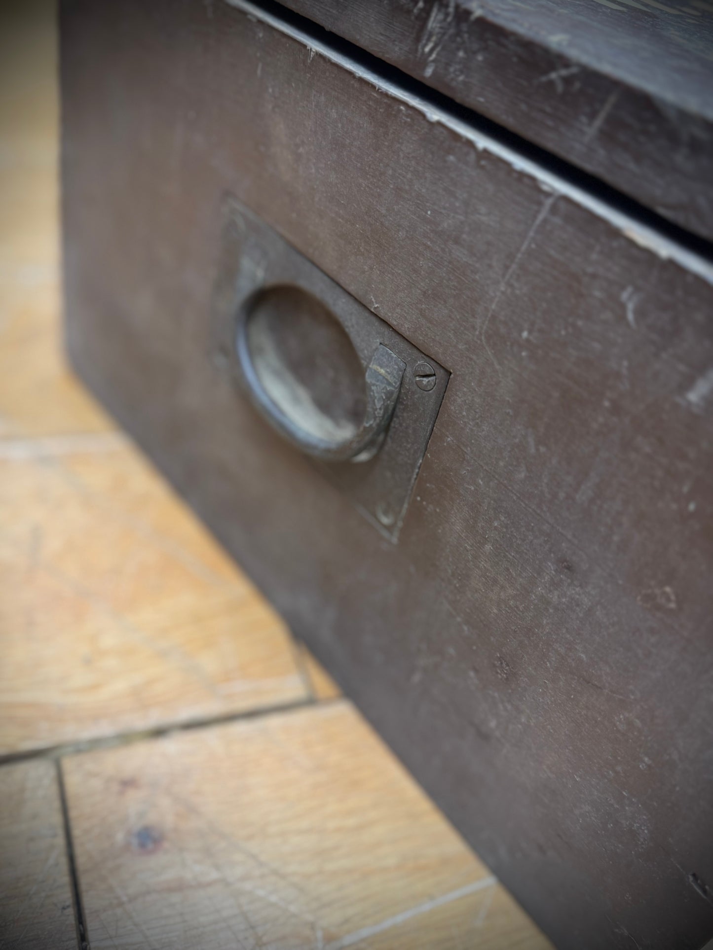 WWII ARP First Aid Box. Civil Defence Medical Case. Vintage Red Cross Wooden Storage Box. Wartime Memorabilia. Militaria Collectible UK