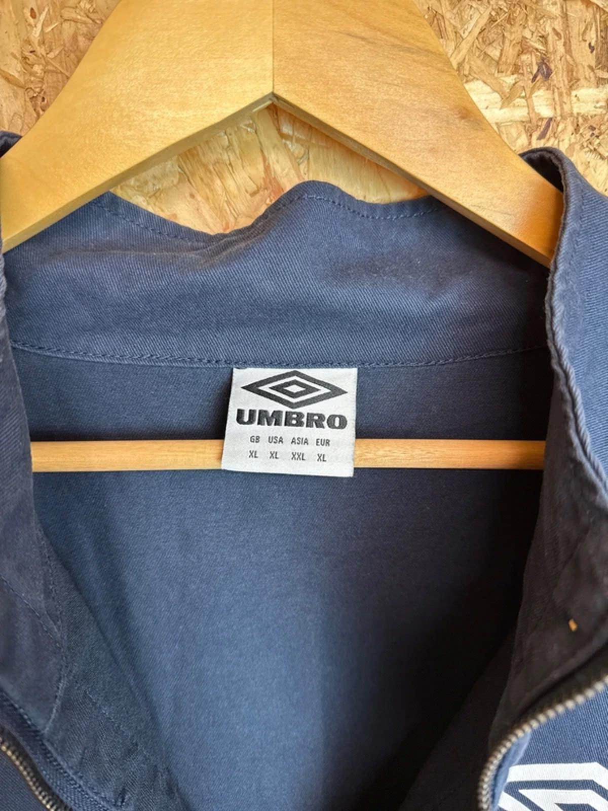 Classic Umbro Retro Vintage Drill Top, Jumper Jacket Smock XL Indie Oasis #206