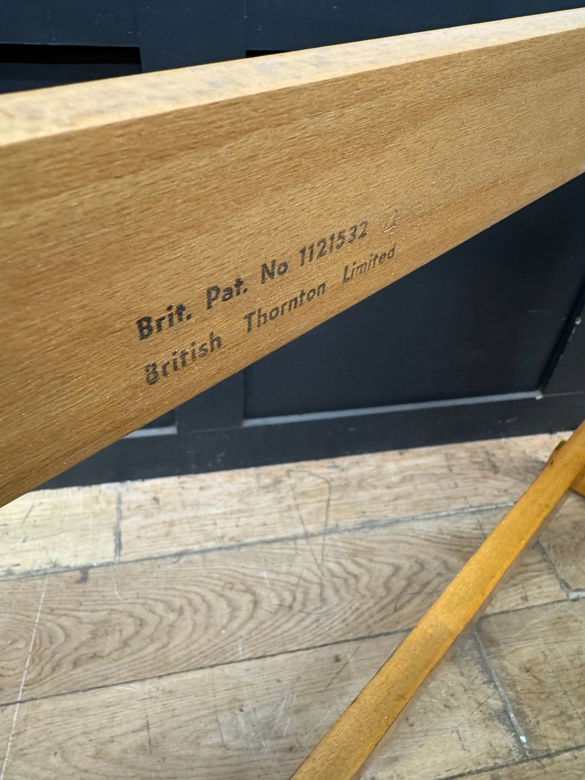 Vintage British Thornton Architects Draughtsman Drawing Table Desk Industrial