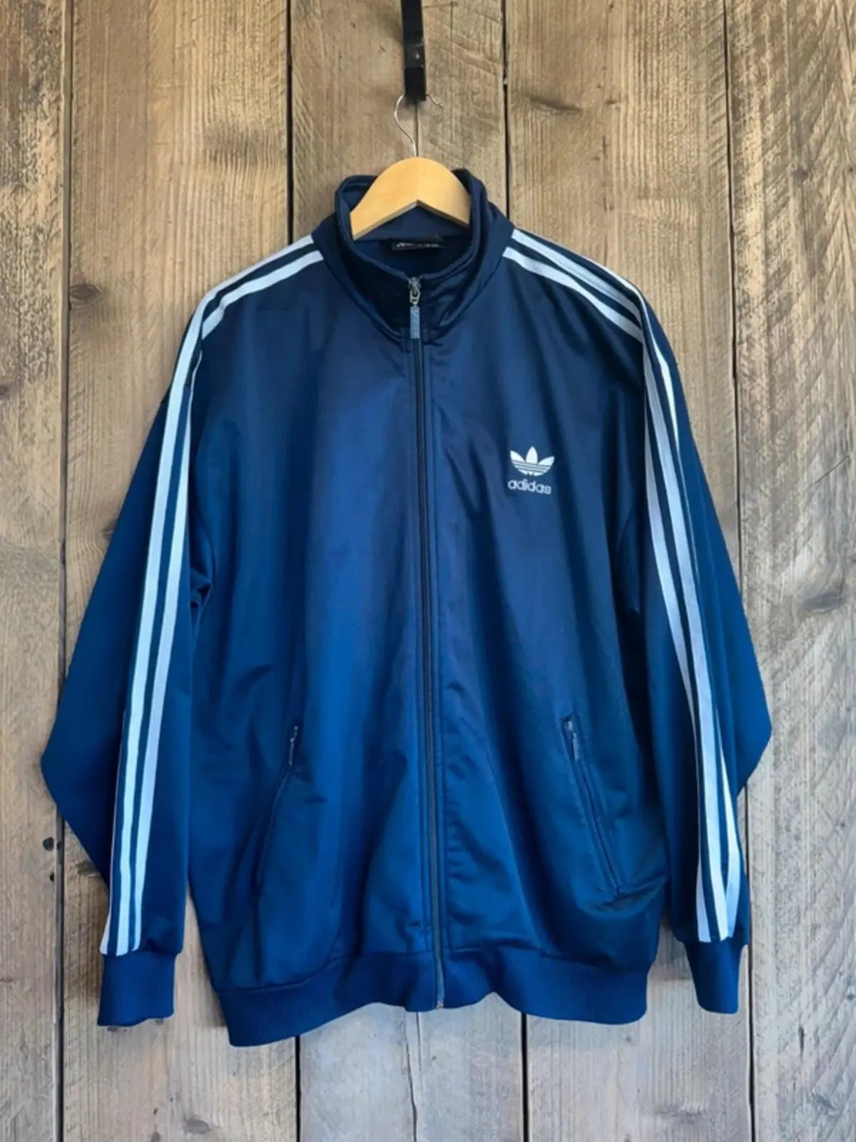 Vintage Adidas 90s Retro Tracksuit Top XL Indie Retro Oasis #361