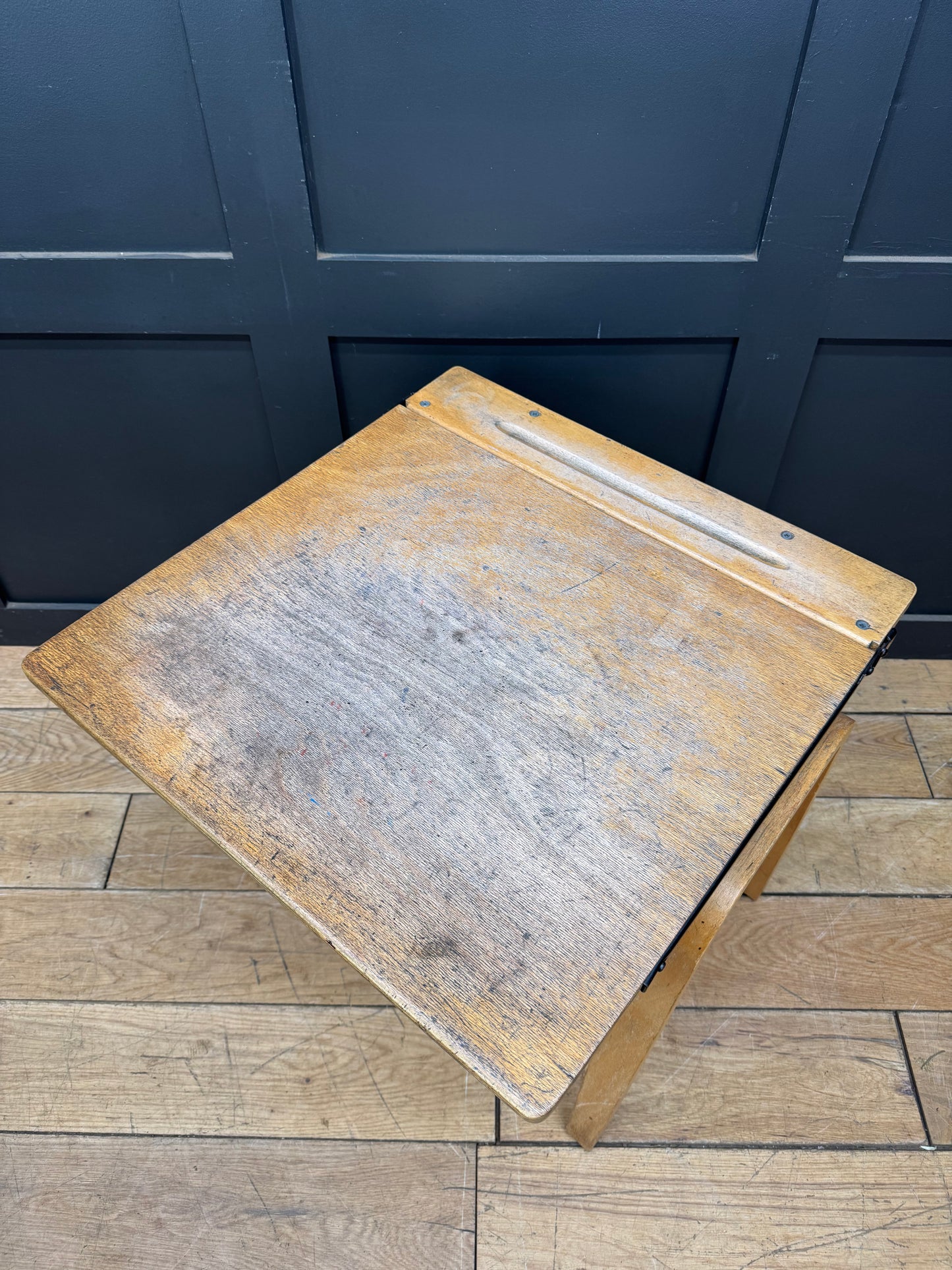 Vintage School Desk / Home Schooling Desk / Child’s Desk / Small Desk