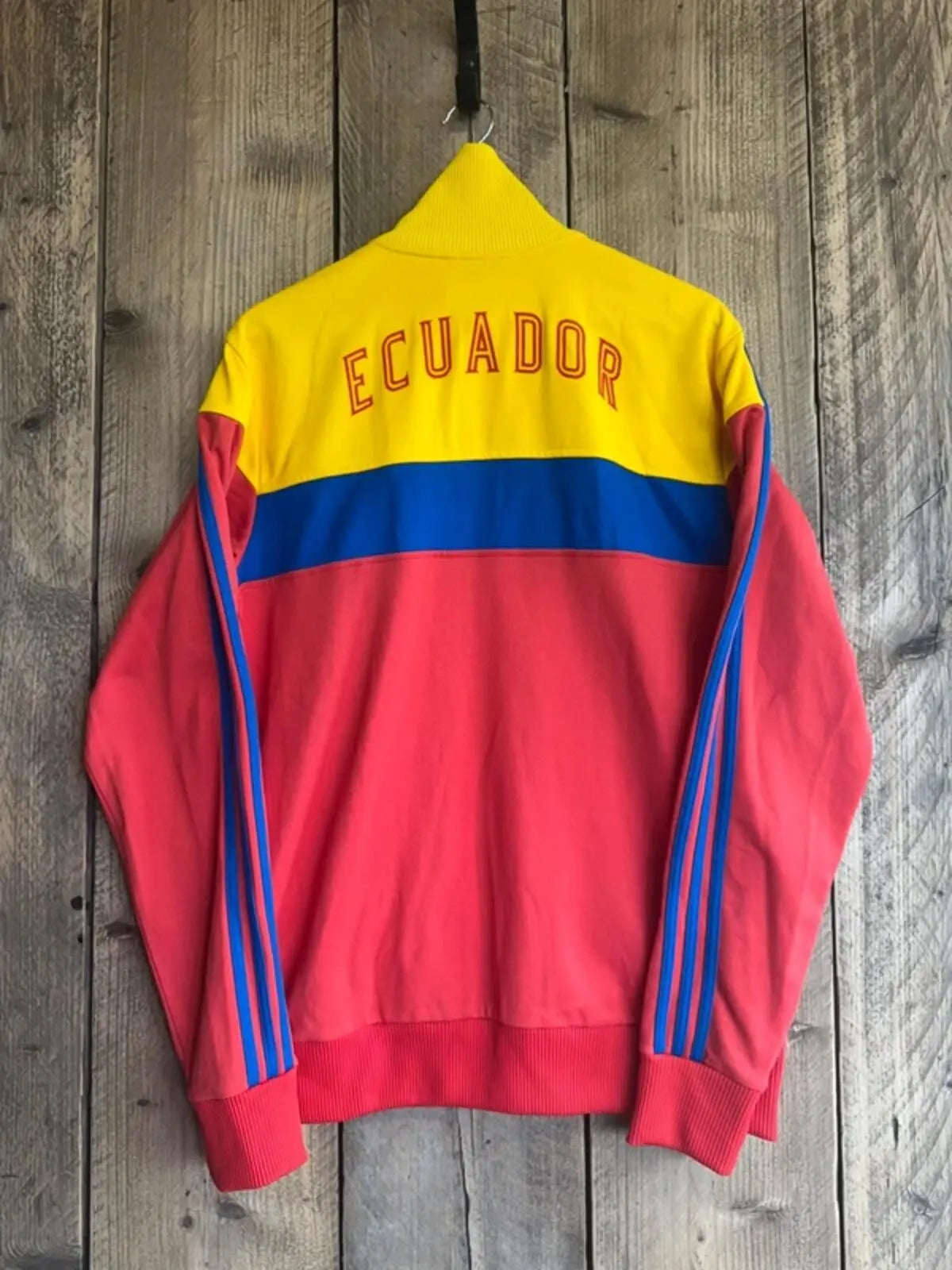 Vintage Adidas Originals Ecuador Tracksuit Top Large #359