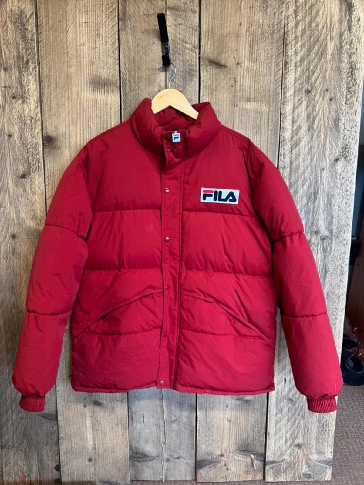 Limited Edition Men’s Fila Puffer Jacket Coat Large Football Casuals #311