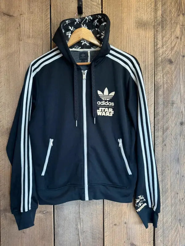 Vintage Adidas Originals Star Wars tracksuit top hoodie medium #602