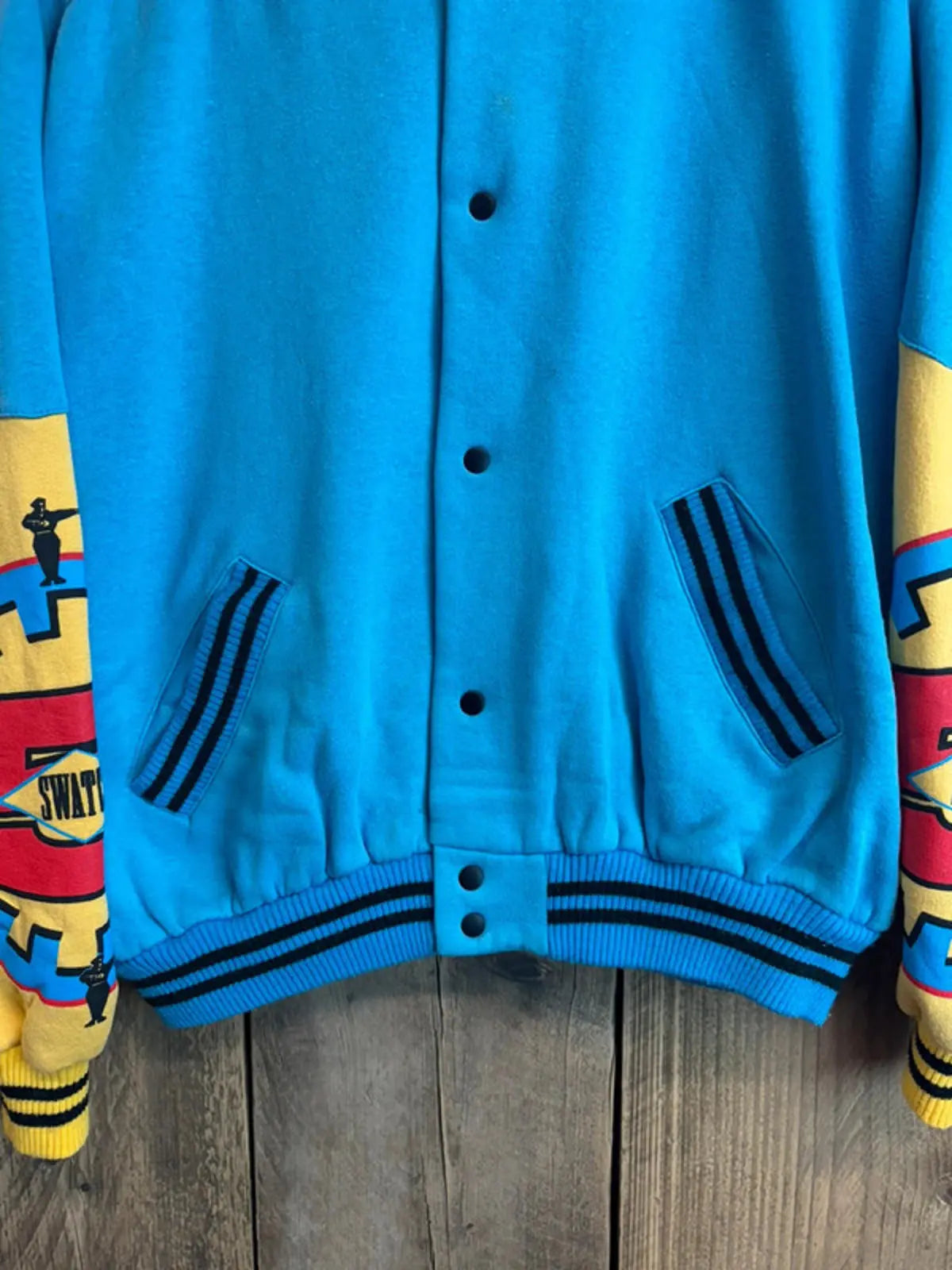 Rare Original 1990s Swatch watch Jacket Coat mens Small , women’s 8/10 Swatch