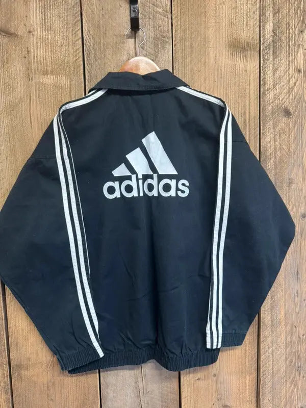 Vintage 90s Adidas Drill Top Tracksuit Jumper Sweatshirt Large #501