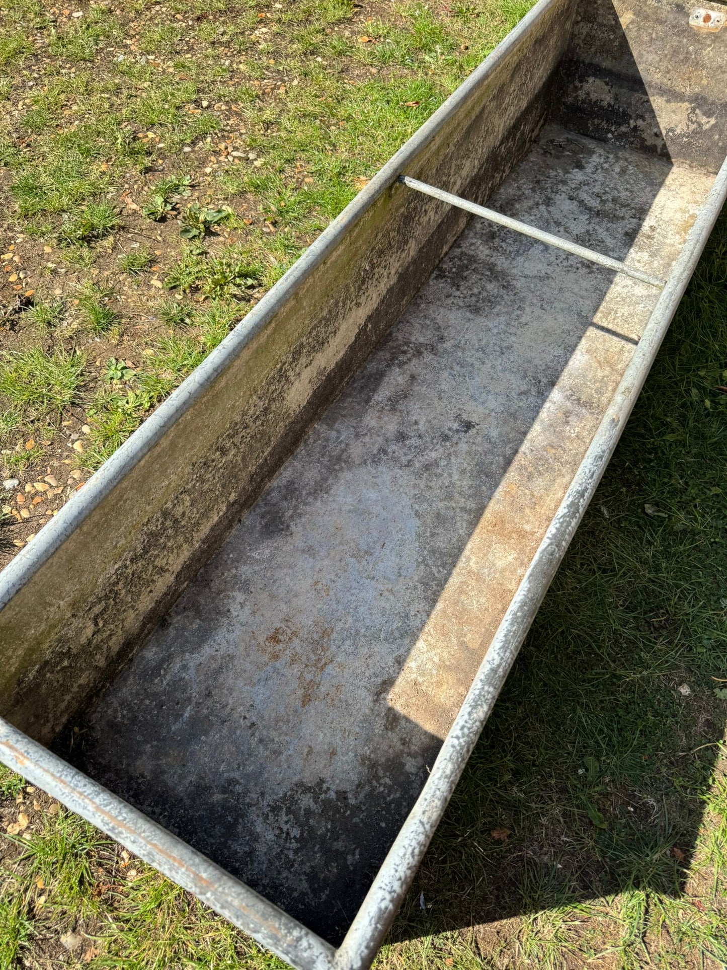 Reclaimed Galvanised Trough Large Planter /  Raised Flower Bed Plant Tree Pot E2