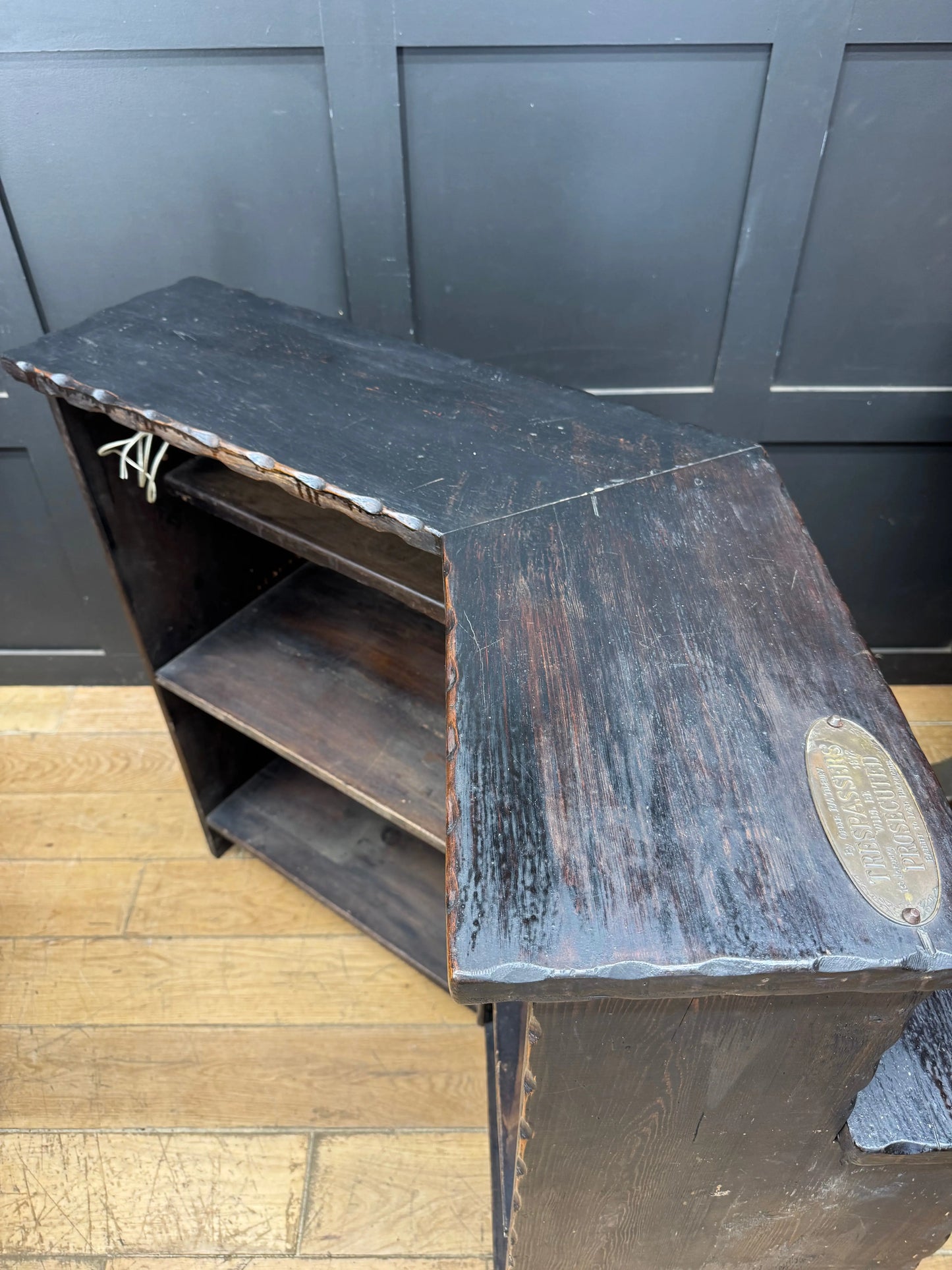 Rustic Solid Pine Home Bar Pub Counter Drinks Cabinet Cocktail Bar Unit
