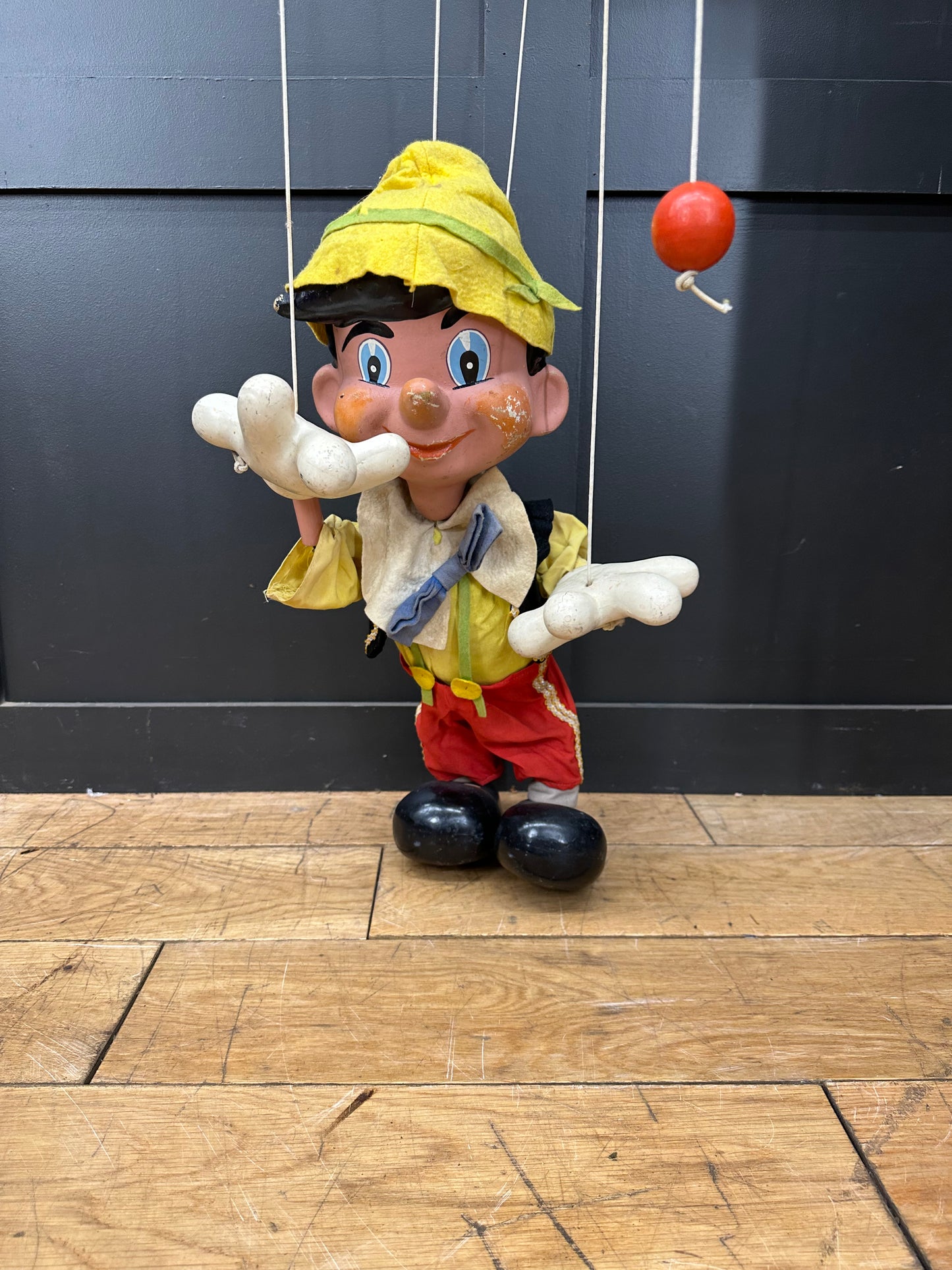 Vintage Pelham Marionette Puppet  / Pinocchio Puppet/ Collectible Rare