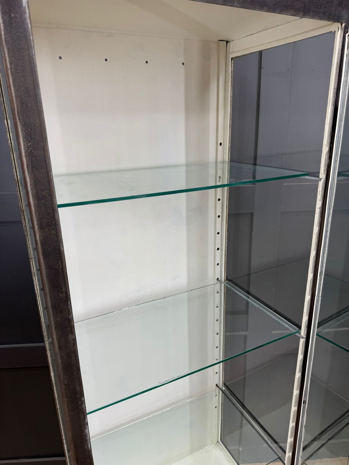 Industrial Medical Display Cabinet – Shop Display / Apothecary Bathroom Kitchen