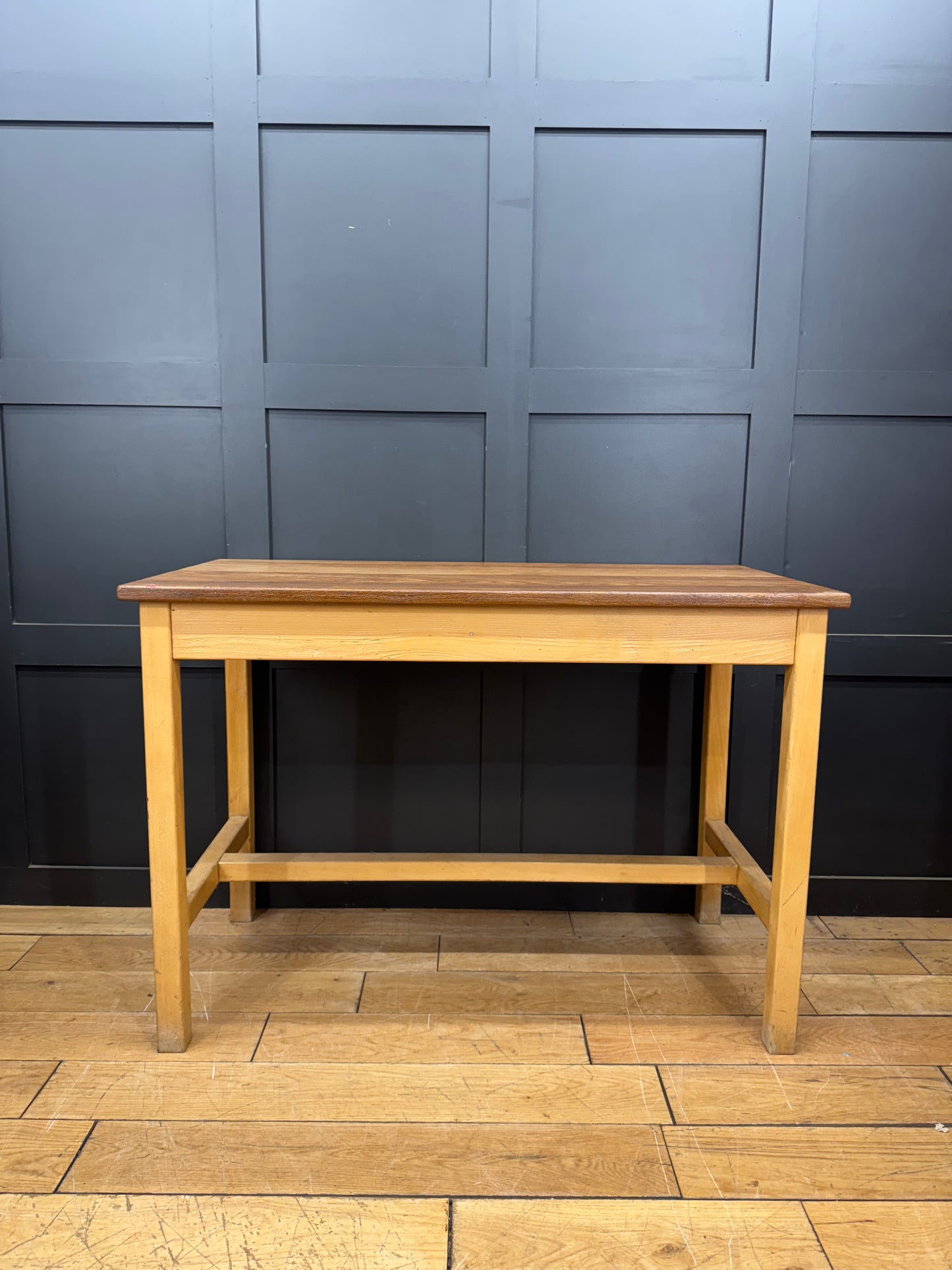 Vintage Science Bench / Dining Table  / Kitchen Table Island / School Art Bench