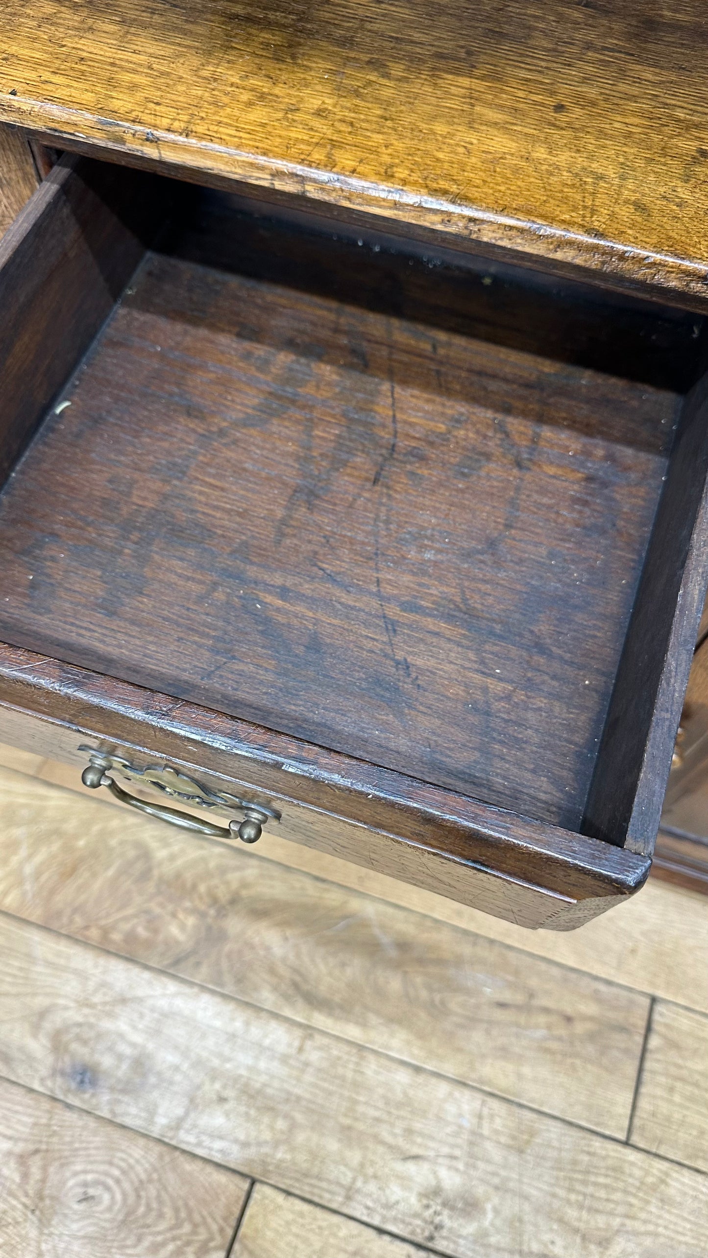 Vintage Oak Welsh Dresser / Large Kitchen Cupboard / Titchmarsh  & Goodwin