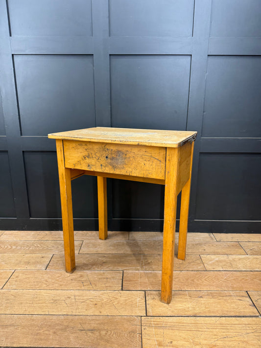 Vintage School Desk / Home Schooling Desk / Child’s Desk / Small Desk table
