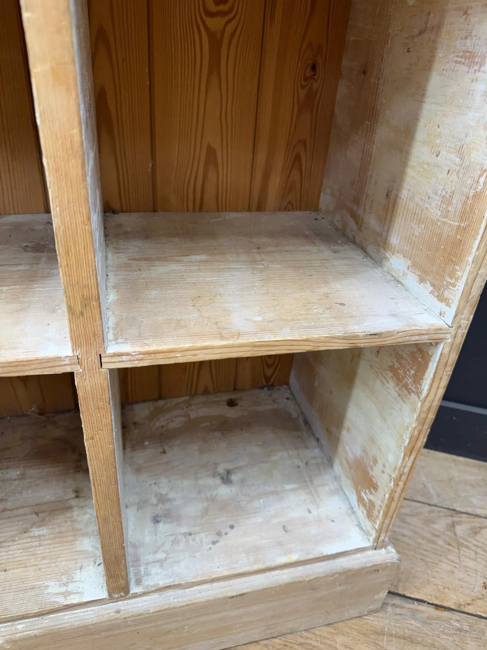 Rustic Pine Shoe Cupboard Pigeon Hole Cabinet Hall Storage Unit Drawer RUSTIC WAREHOUSE NORFOLK