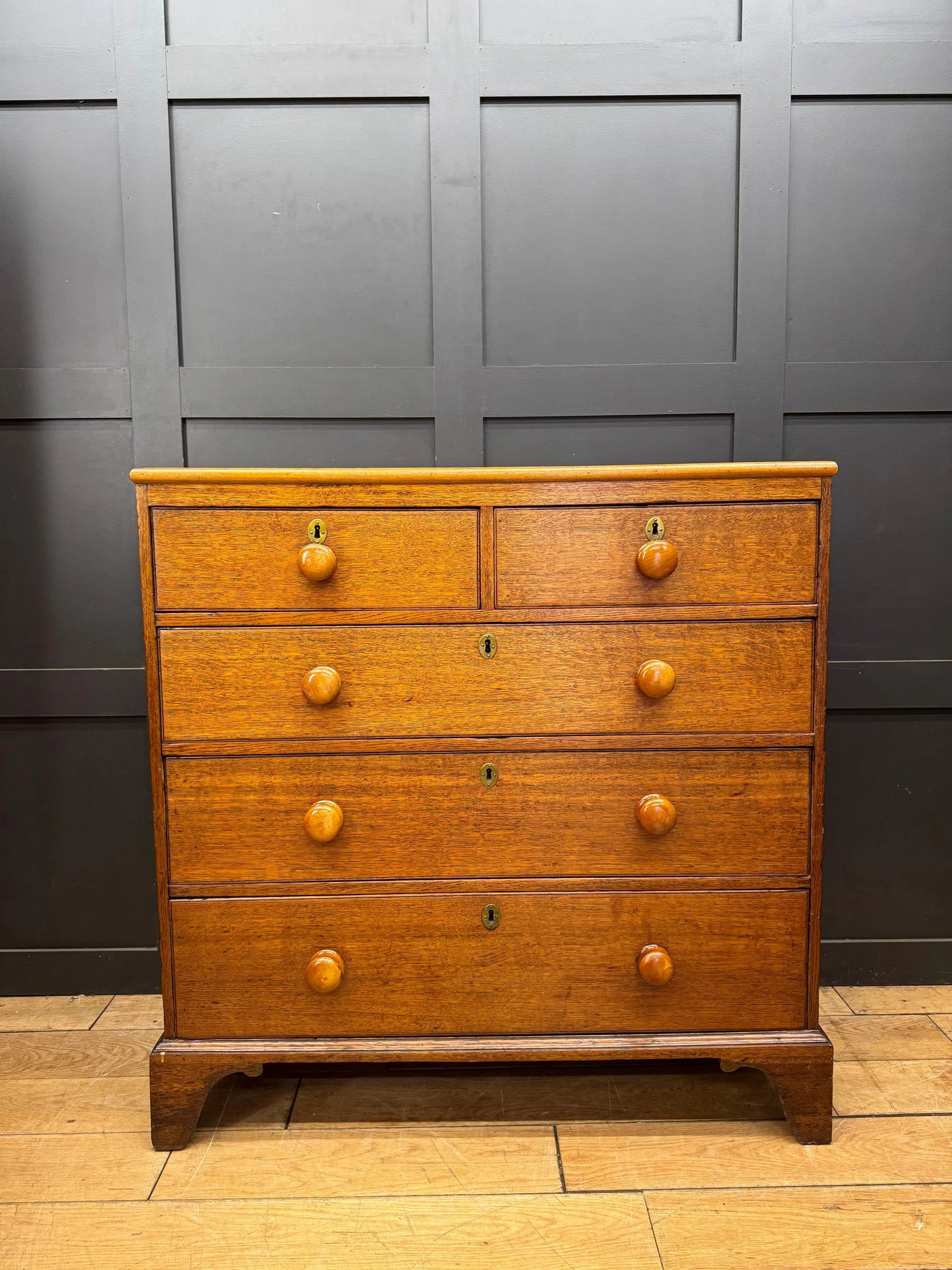 Antique Solid Oak Chest of Drawers Bedroom Storage Furniture Drawers RUSTIC WAREHOUSE NORFOLK