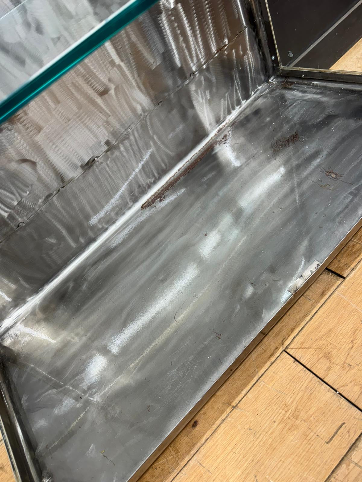 Industrial Medical Display Double Cabinet – Shop Display / Apothecary Bathroom