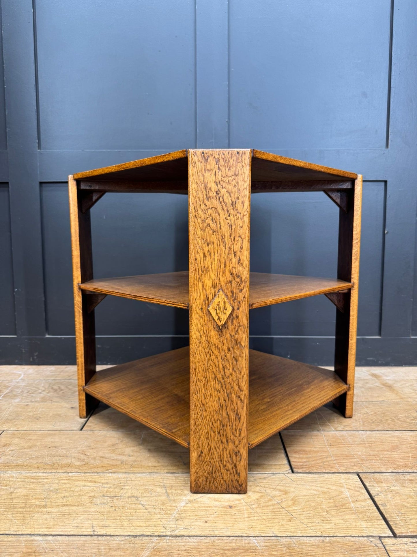 1930s Art Deco Oak Side Table – Occasional Table - Lamp Coffee Table