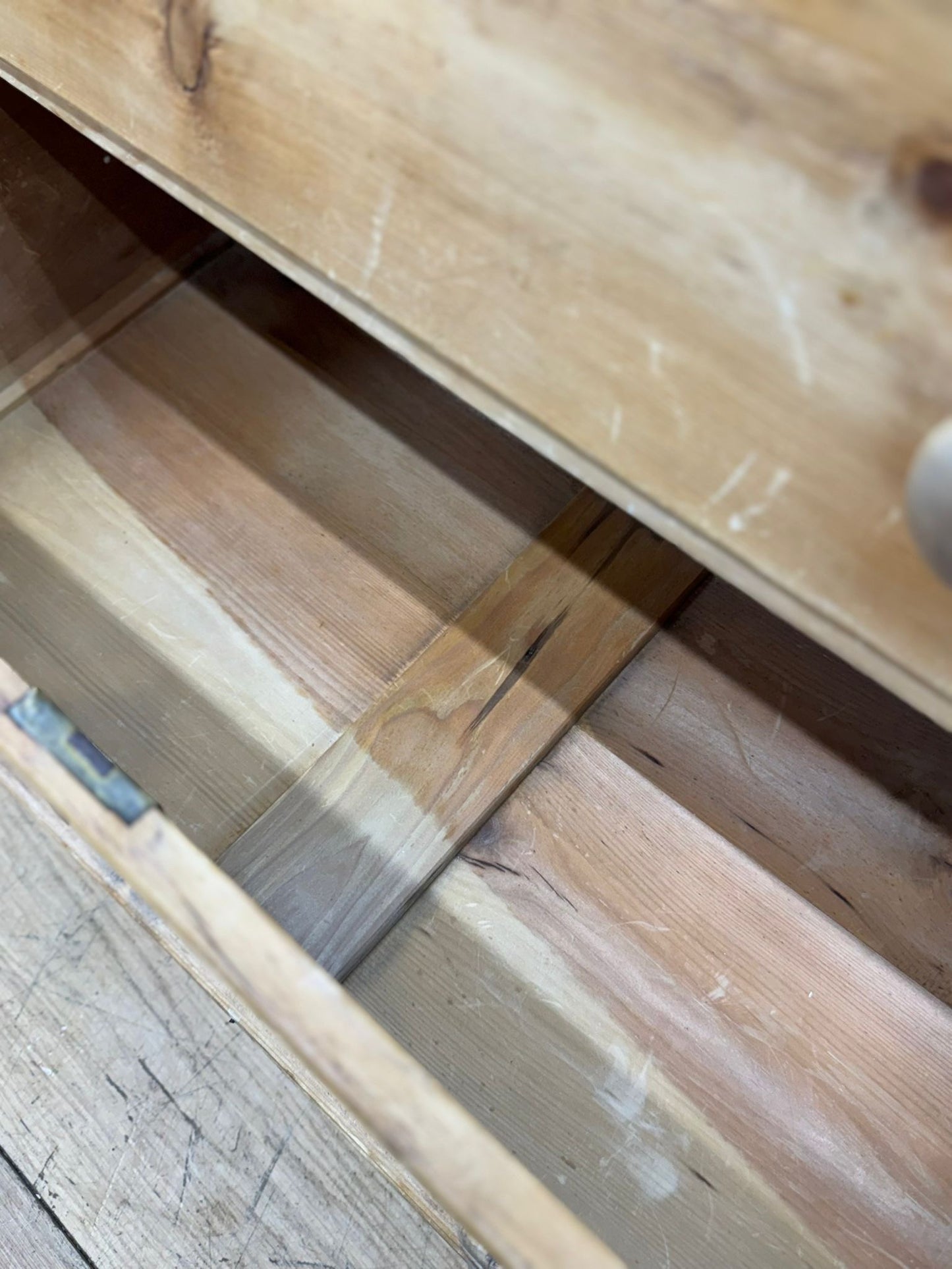 Antique Rustic Pine Chest of Drawers | Antique Farmhouse Bedroom Storage