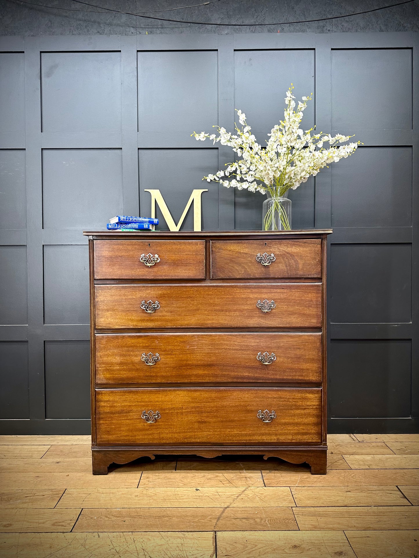 Antique Mahogany Chest Of Drawers / Bedroom storage / Waring & Gillows
