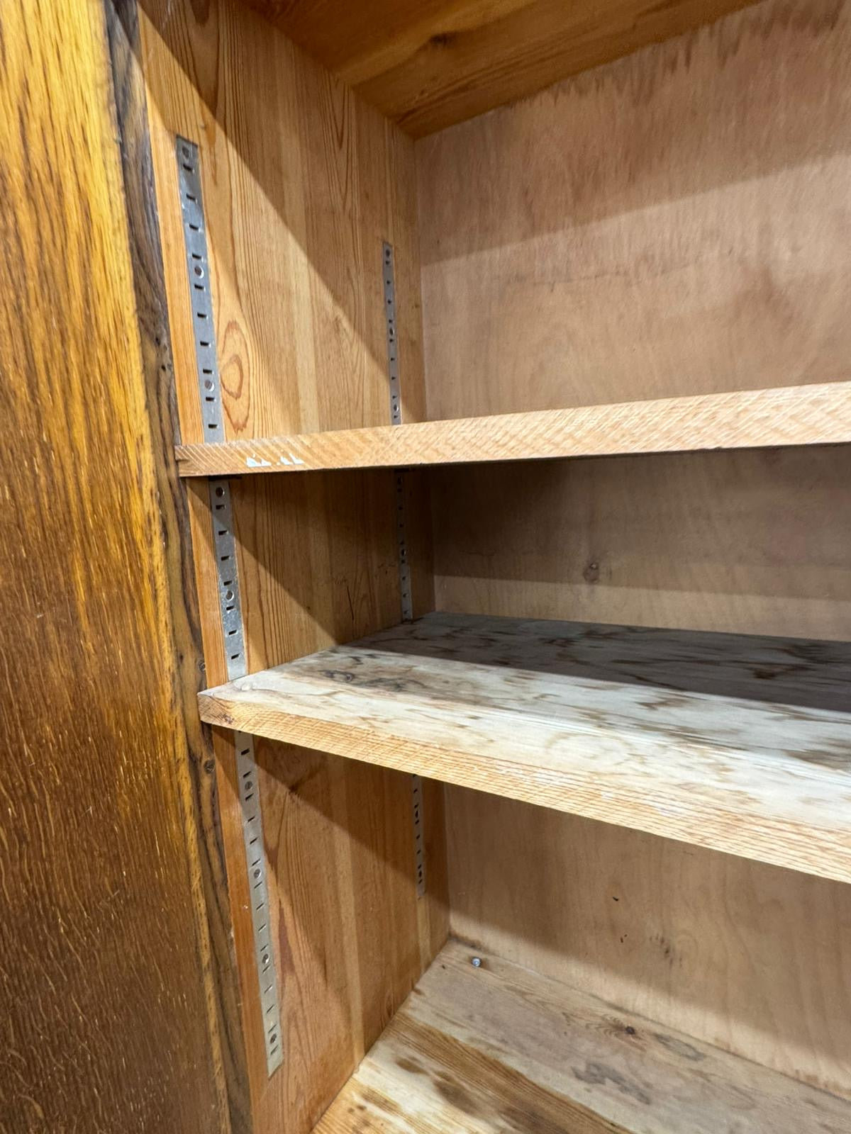 Vintage Oak Fronted School Science Cupboard – Ideal Pantry or Kitchen Storage