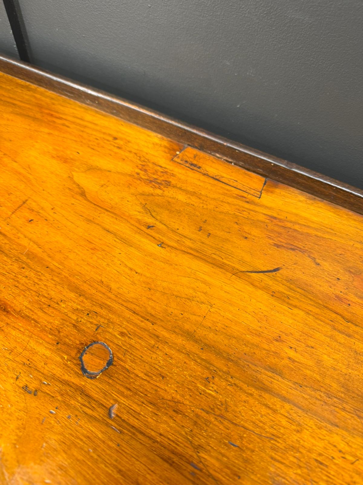 Antique Walnut Sideboard – Art Nouveau Cabinet with Drawers Cupboard TV Unit