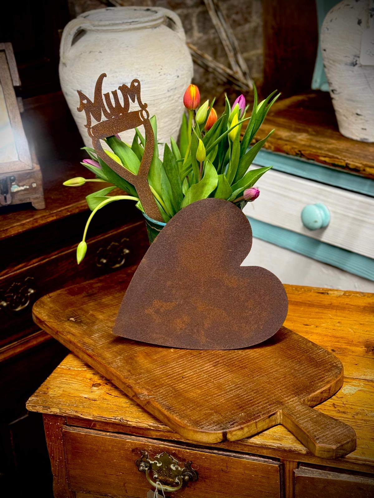 Mothers Day Gift / Spade Heart Chopping Board Antipasti Platter Bundle B