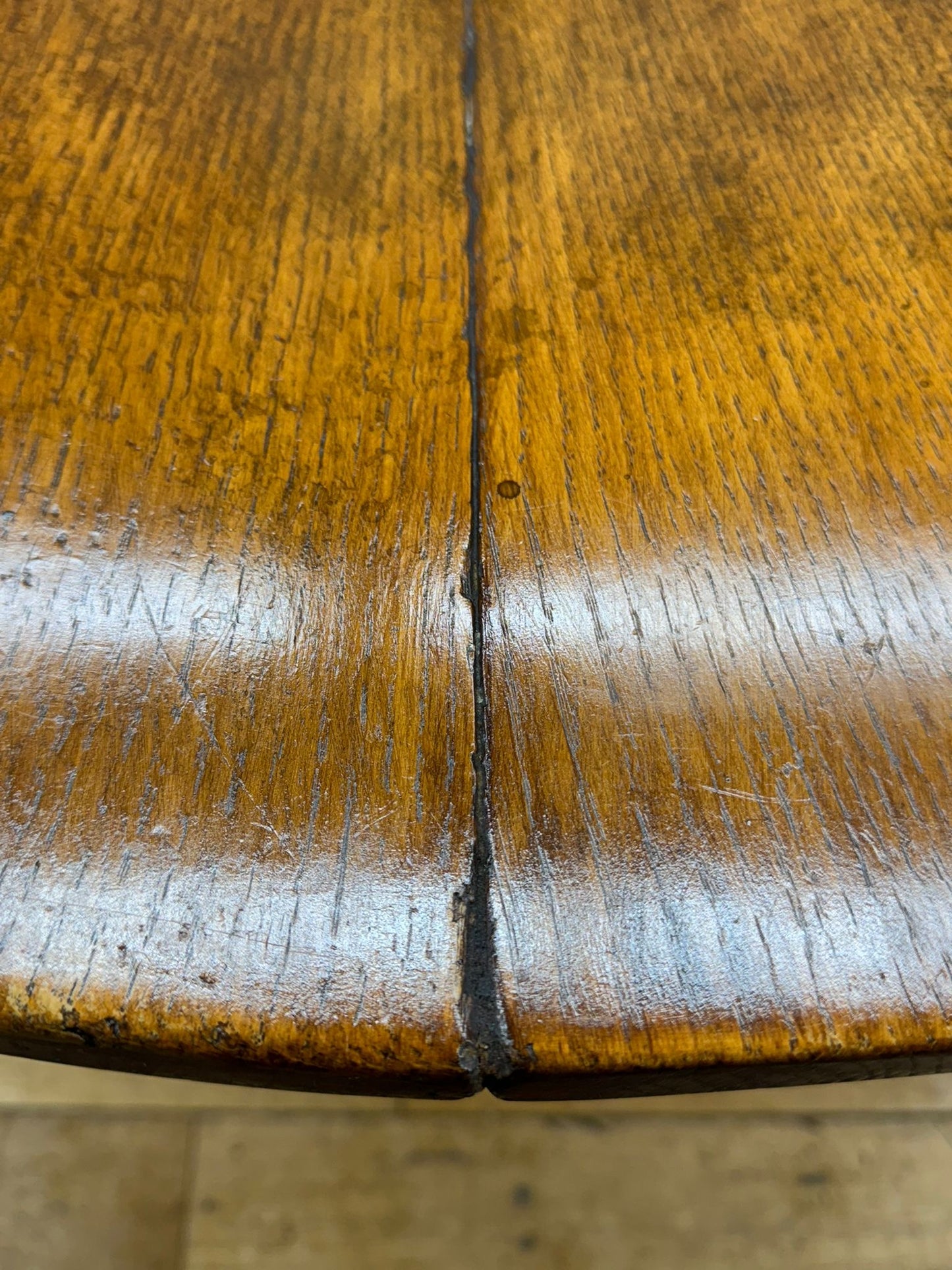 Antique Oak Wake Table Gateleg Dining Table / Large Kitchen table sideboard