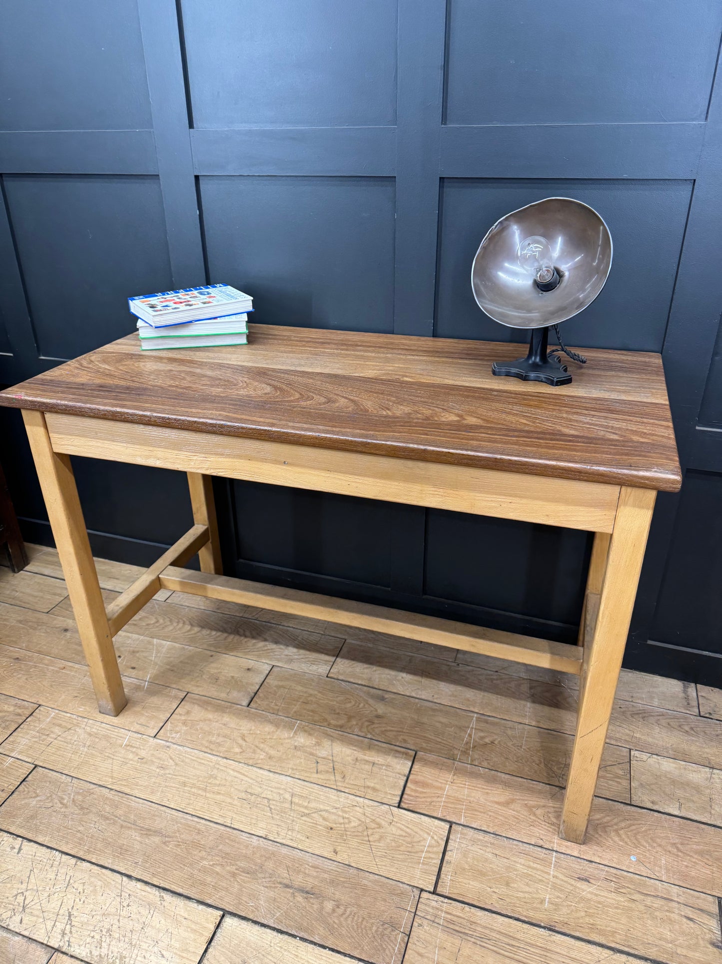 Vintage Science Bench / Dining Table  / Kitchen Table Island / School Art Bench