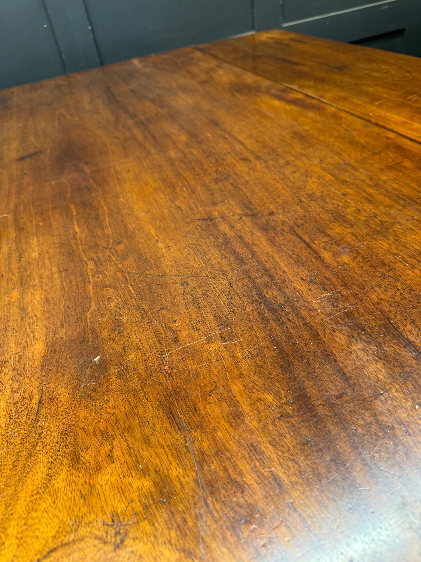 Victorian Mahogany Drop Leaf Supper Table Kitchen Dining Console Sideboard Table