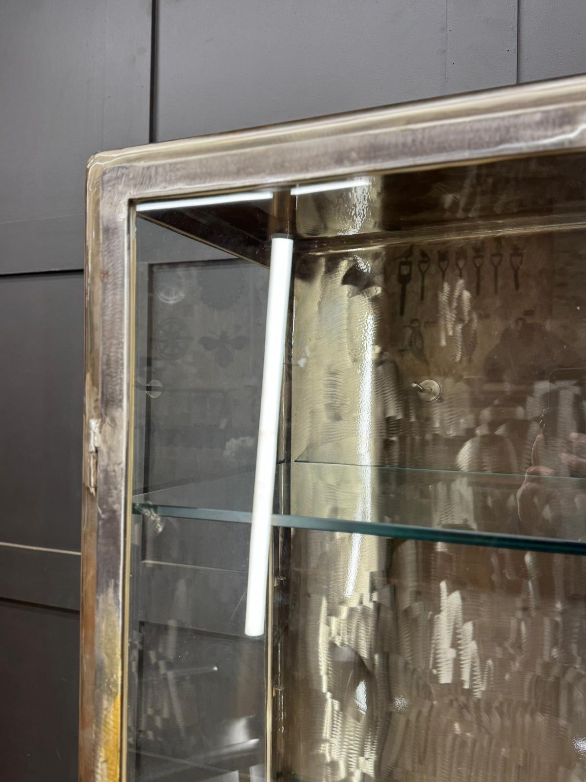 Industrial Medical Display Double Cabinet – Shop Display / Apothecary Bathroom