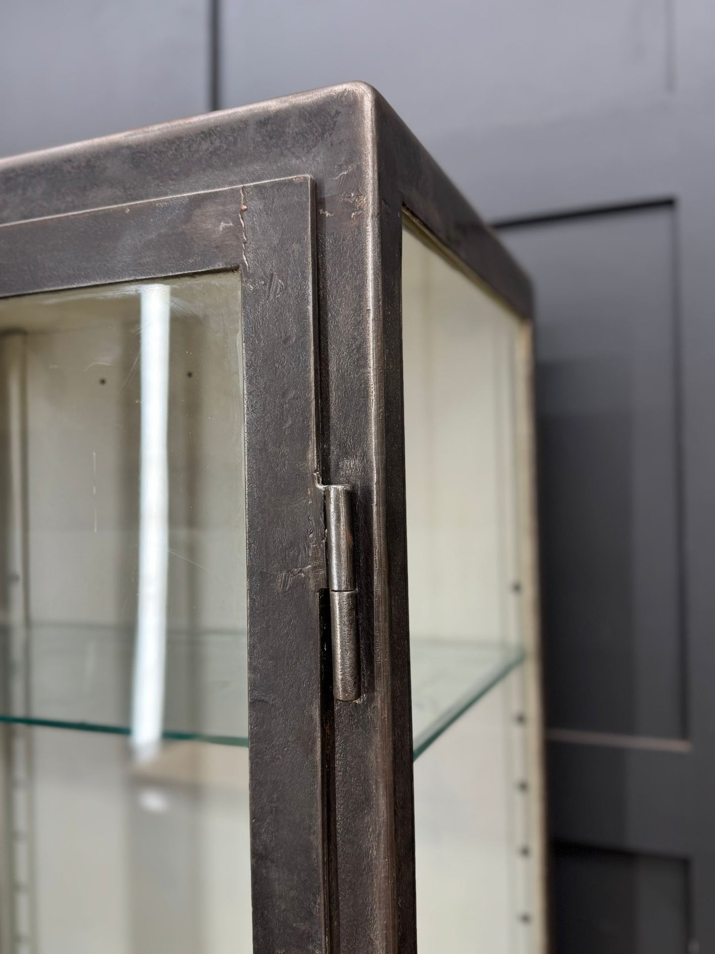 Industrial Medical Display Cabinet – Shop Display / Apothecary Bathroom Kitchen