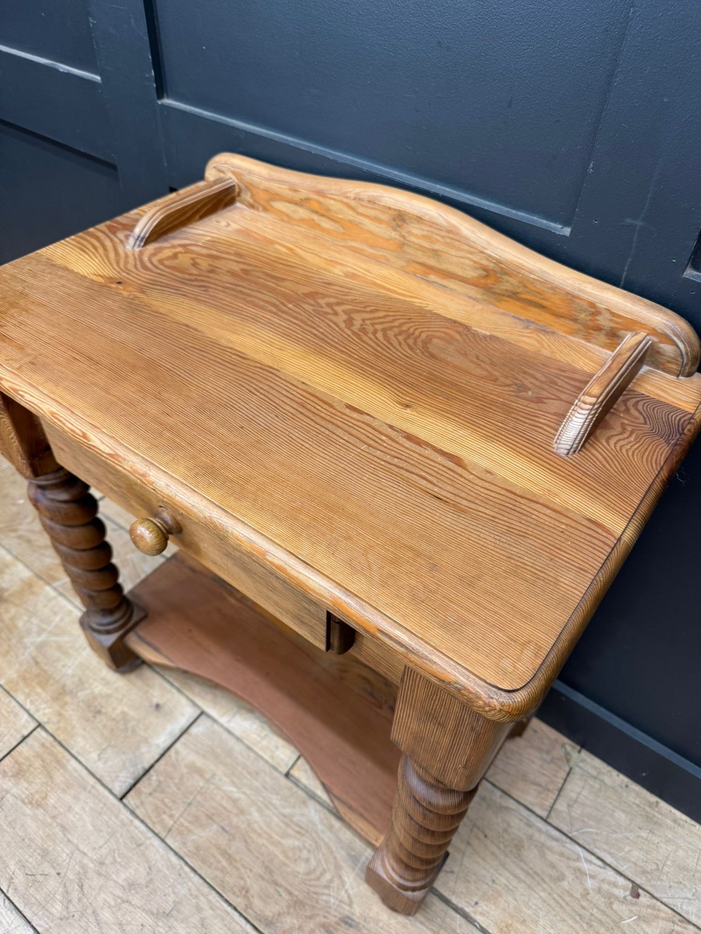 Vintage Pine Side Table / Bedroom Drawers / Bedside Table / Sofa Table
