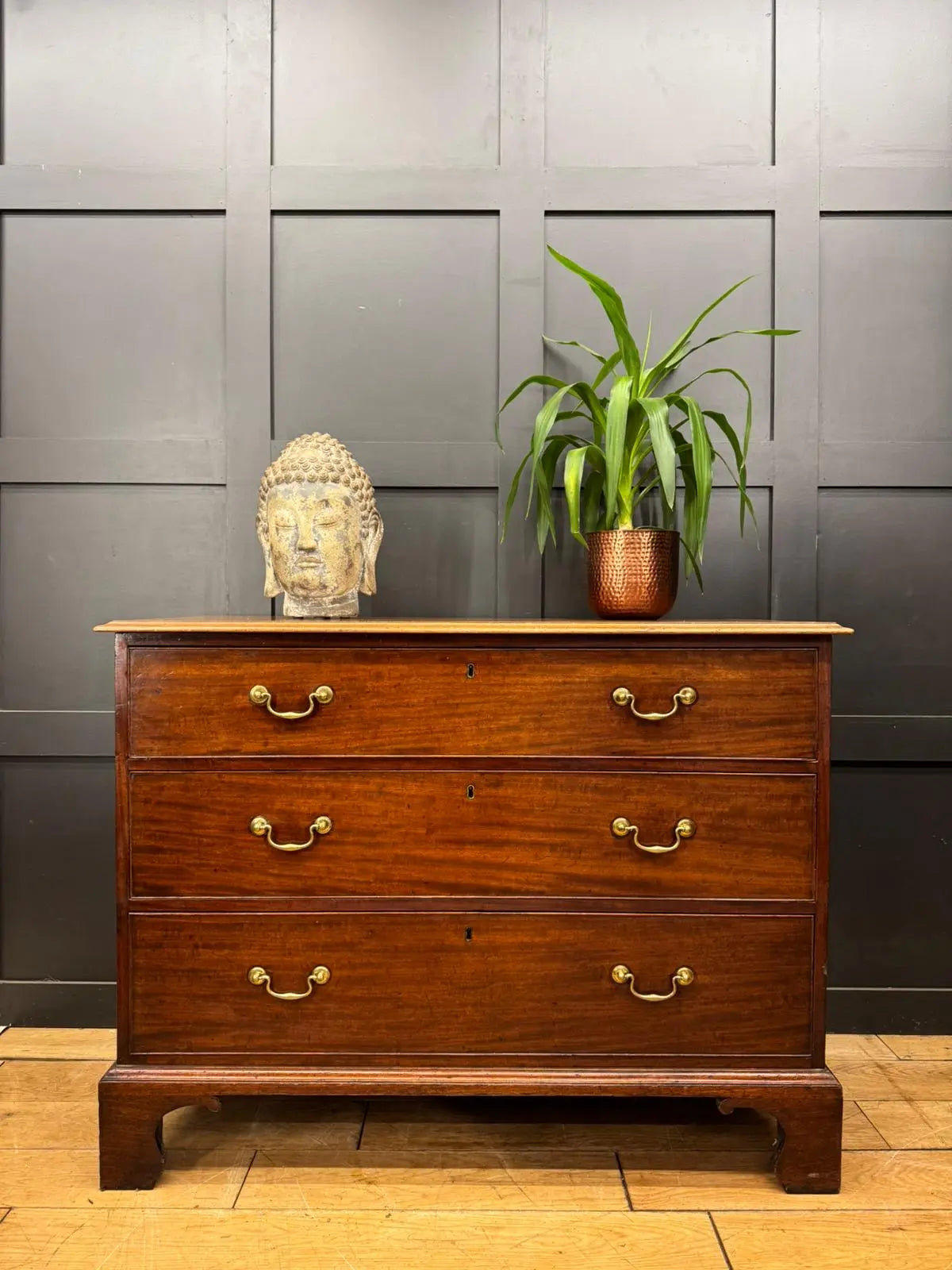 Antique Mahogany Chest Of Drawers / Bedroom Storage / Victorian Georgian RUSTIC WAREHOUSE NORFOLK
