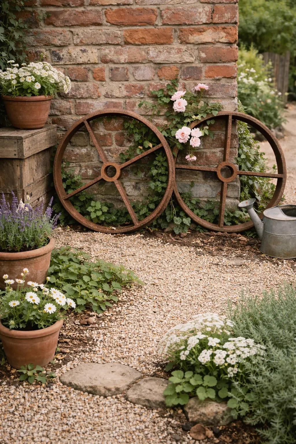 Large Cambridge Roller Wheels / Antique Salvage / Shepherds Hut Wheels Set Of 4 RUSTIC WAREHOUSE NORFOLK