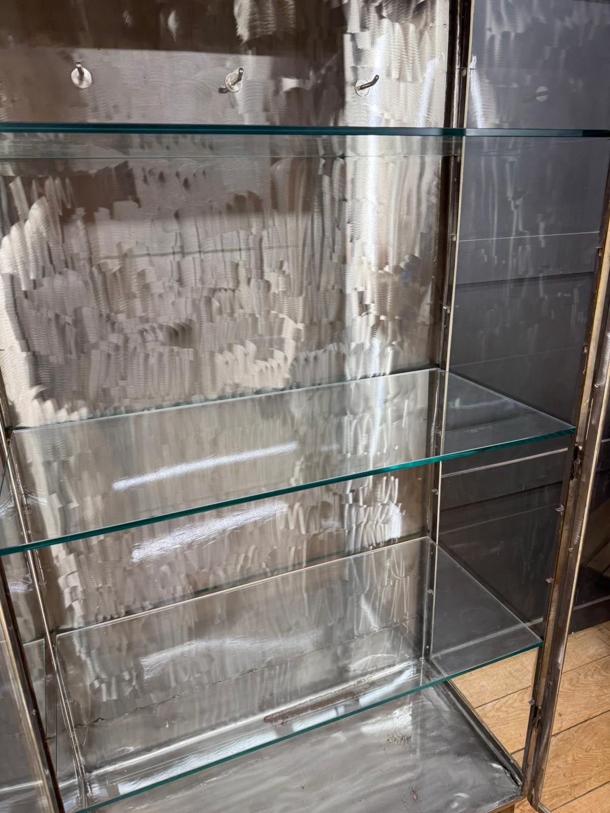 Industrial Medical Display Double Cabinet – Shop Display / Apothecary Bathroom