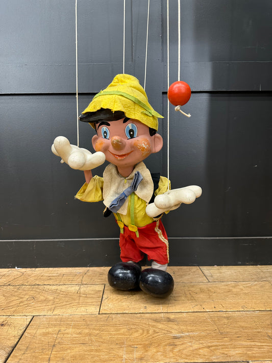 Vintage Pelham Marionette Puppet  / Pinocchio Puppet/ Collectible Rare