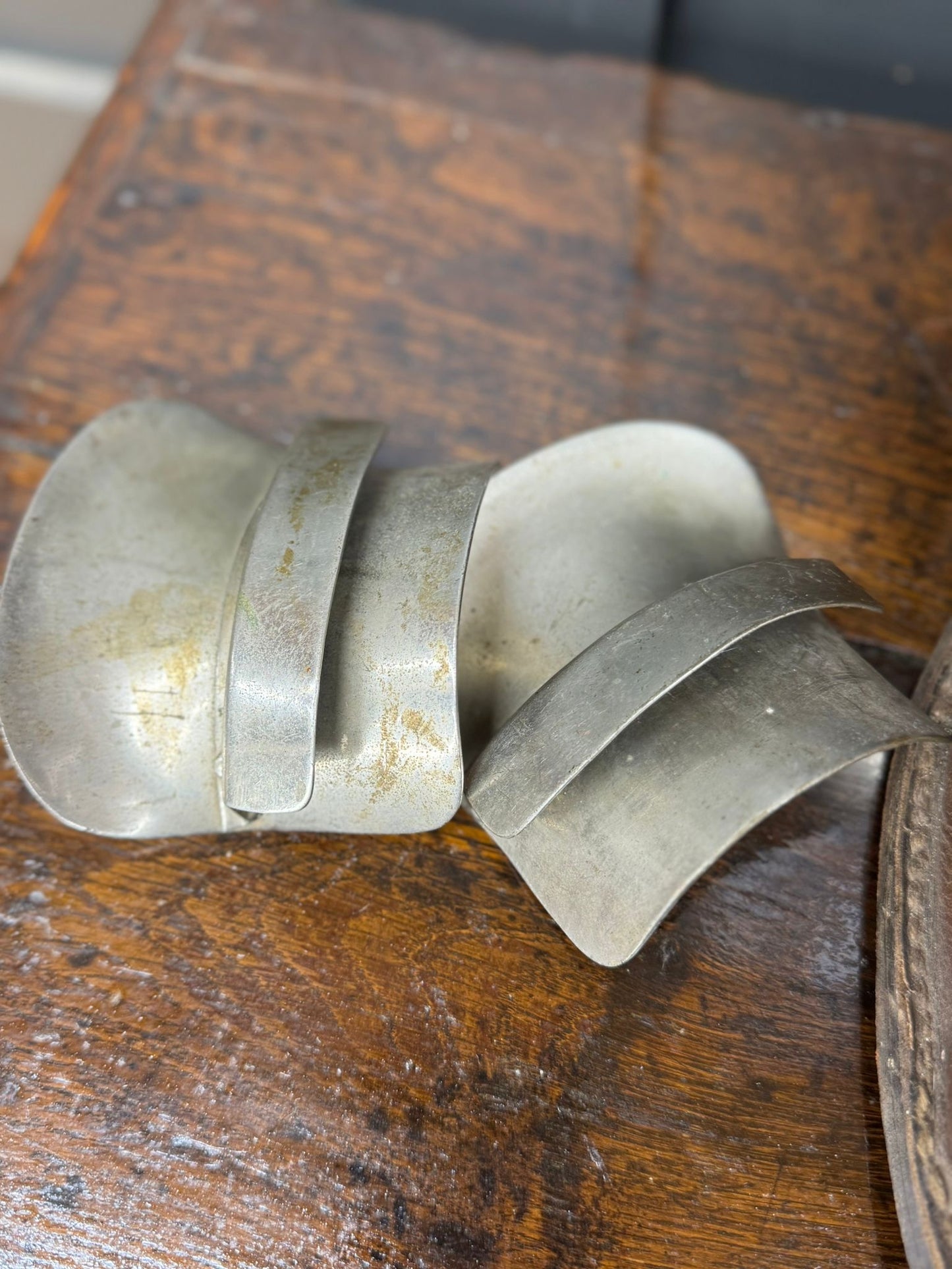 WWII Military Brown Leather Flying Army Boots with Boot Trees Jack Boots