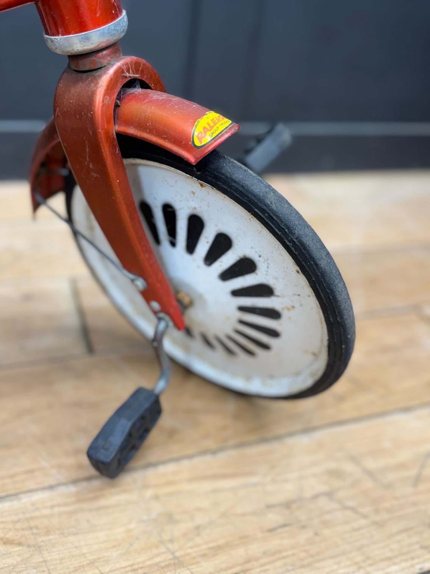 Retro Rare Raleigh Jolly Jumbo / Vintage Bicycle Childs Trike Tricycle Scooter